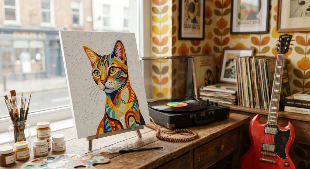 Harry Styles Paint By Numbers aesthetic and creative ritual at Clyvie Muse